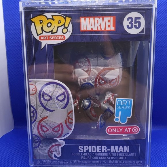 Marvel Spider-Man Art Series Target Exclusive Funko Pop - Picture 1 of 8